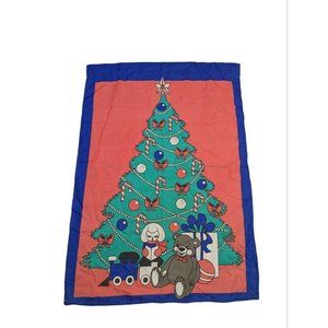 Garden Flag Christmas Tree w Presents FLAG NYLON 29" X 41.5
